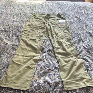 Grey's Anatomy Olive Green Cargo Scrub Pants with Drawstring Waist